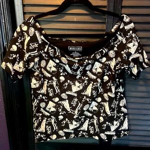 Bride of Frankenstein licensed top.